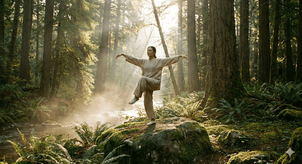 Wu Qin Xi het Qigong Vijf Dieren Spel